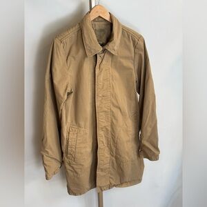 Lucky Brand Women’s Sz Small Khaki Canvas Field Jacket Cotton